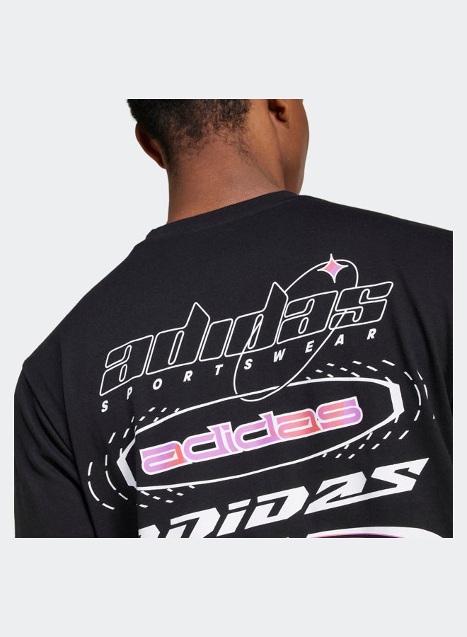 Adidas House Of Tiro Summer Graphic T-Shirt - Image 5