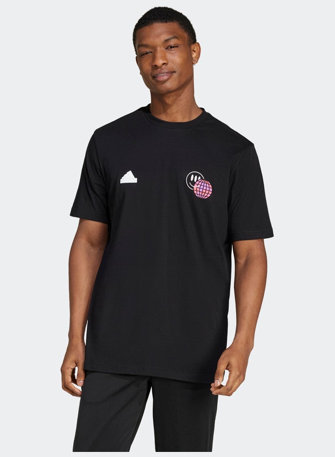 Adidas House Of Tiro Summer Graphic T-Shirt - Image 1