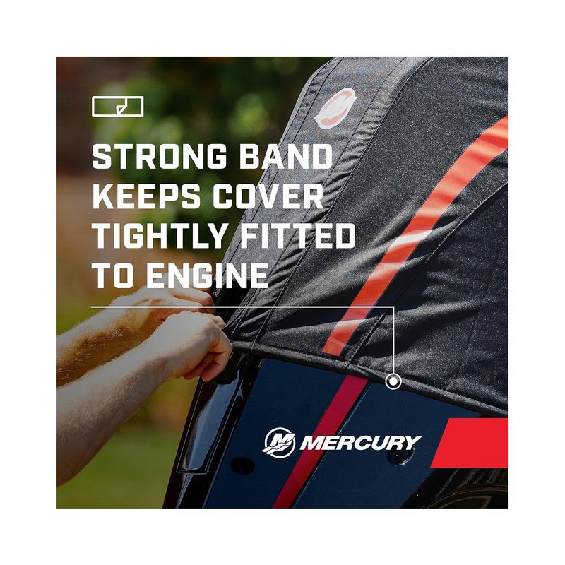 Mercury 8M0228510 150Hp Fourstroke Outboard Vented Splash Cover - Image 3
