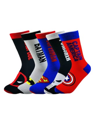 Men's Novelty Socks Funny Cartoon Crew Socks Colorful Funky Fancy Crazy Funny Casual Socks for Men Women