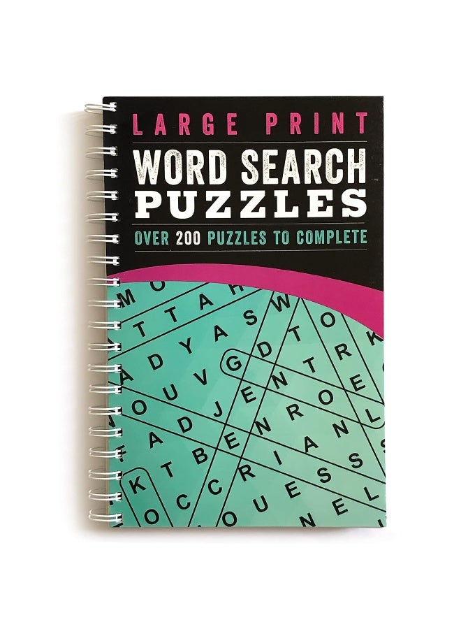 Large Print Word Search Puzzles: Over 200 Puzzles to Complete - Image 1