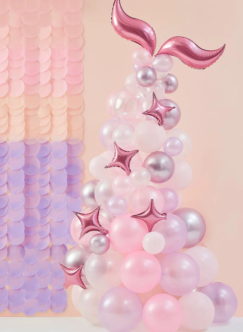 Ginger Ray Pastel Mermaid Tail Balloon Arch