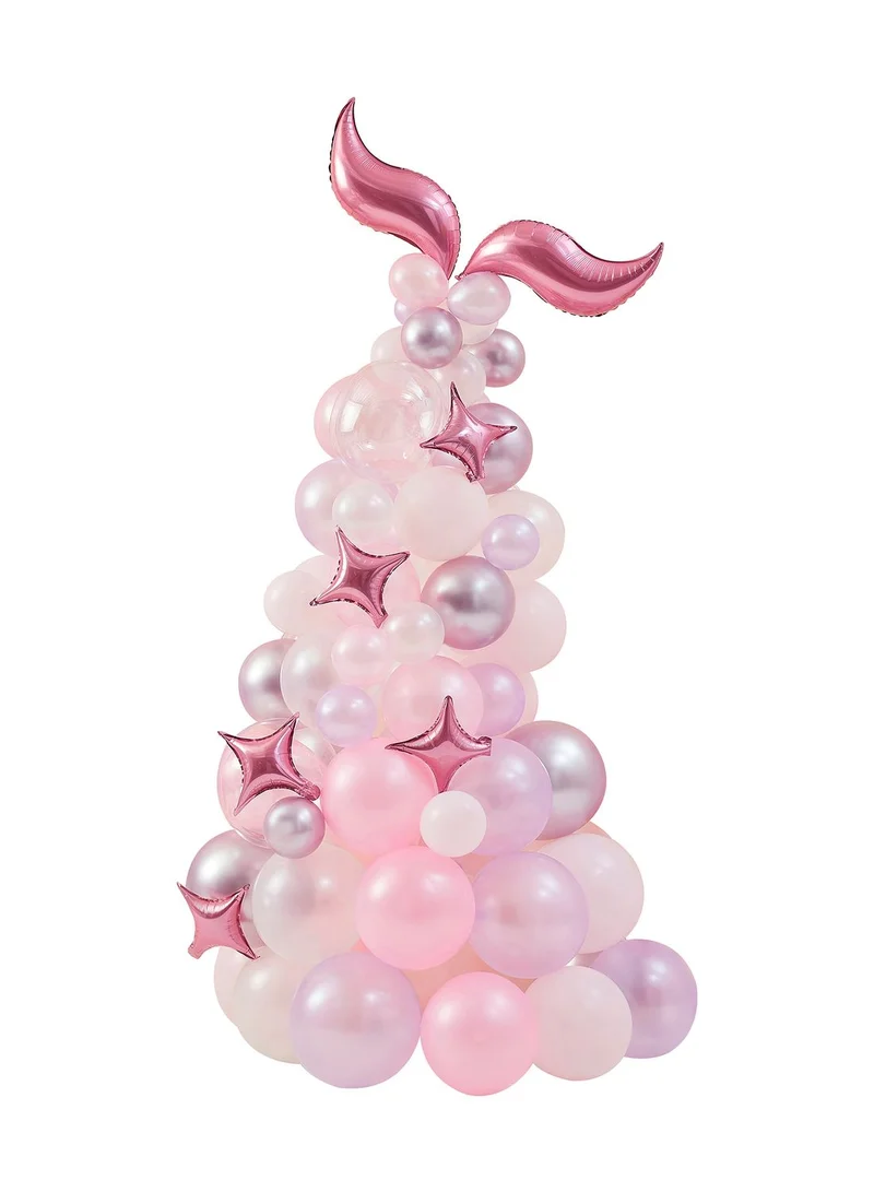 Ginger Ray Pastel Mermaid Tail Balloon Arch