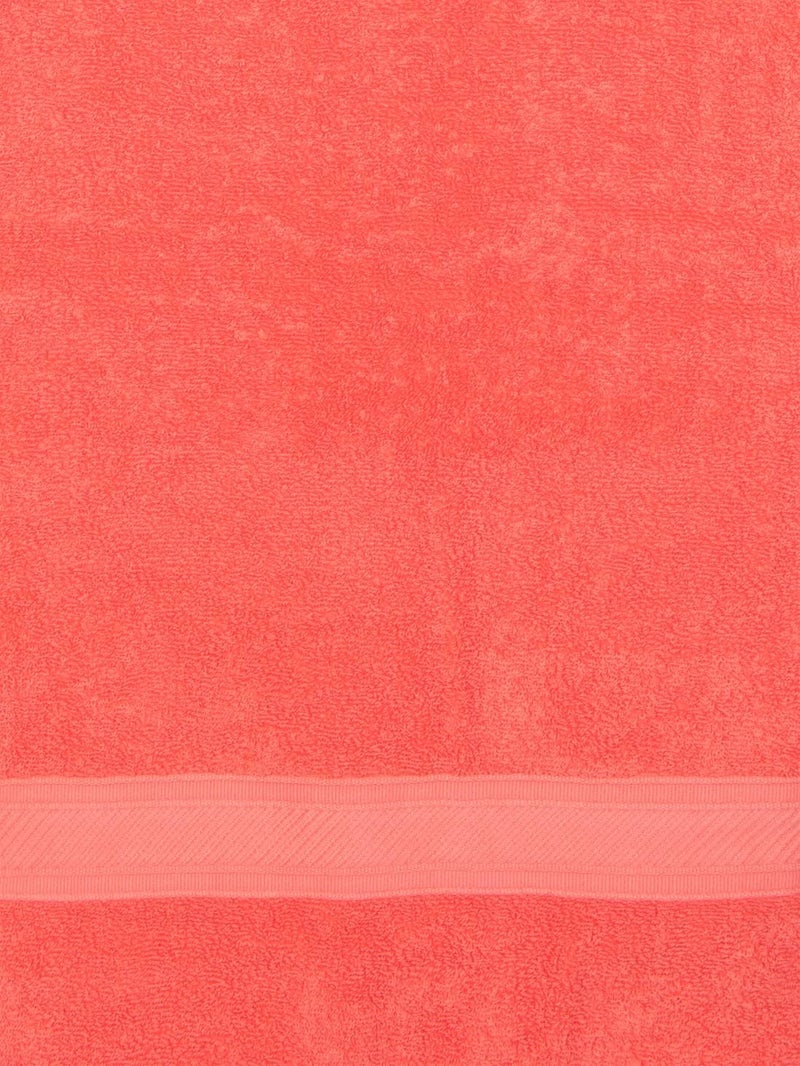 TIQH Ultra Absorbent and Eco-Friendly 100% Bamboo Cotton Bath Towel - 30" x60" (Coral) - Image 2