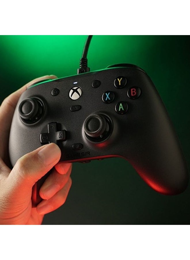 General - Classic Gamepad GameSir G7 Wired Gaming Controller for Xbox Series X/S, Xbox One, Windows 10/11 Mappable Buttons with Hall Effect Joysticks/Hall Trigger, 3.5mm Audio Jack Swappable Faceplates - Image 1