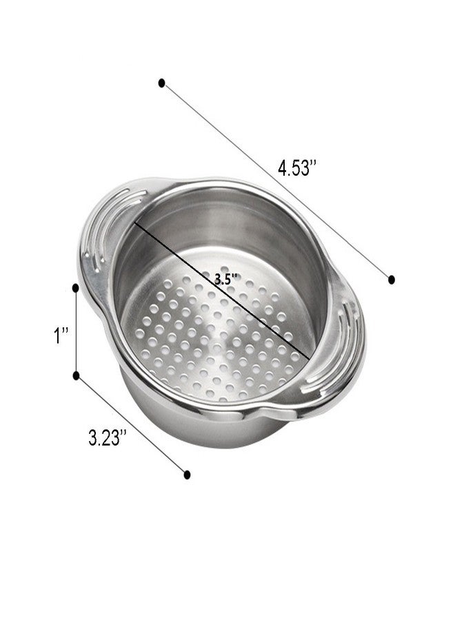 DEVILMAYCARE 2-Pack Stainless Steel Food Can Drainer Strainer, Sieve Tuna Can Oil Press Tuna Can Oil Squeezer Oil Drainer Can Opener, Can strainer Kitchen Tools - Image 2