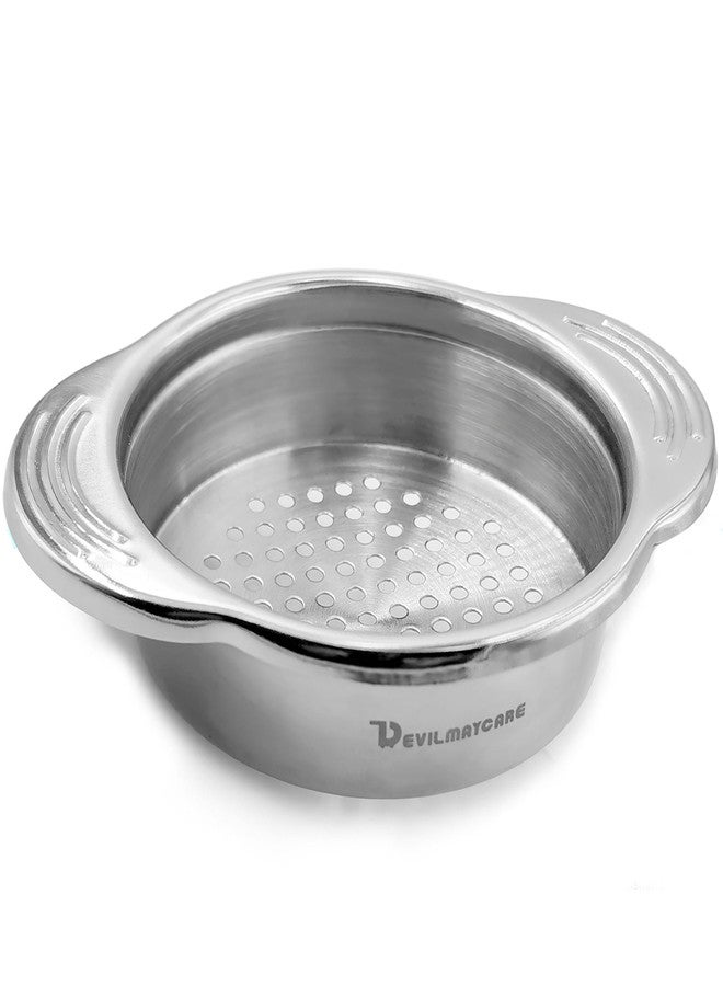 DEVILMAYCARE 2-Pack Stainless Steel Food Can Drainer Strainer, Sieve Tuna Can Oil Press Tuna Can Oil Squeezer Oil Drainer Can Opener, Can strainer Kitchen Tools - Image 1