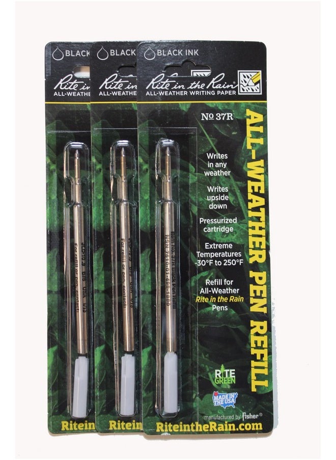 Rite in the Rain - Er Rite In The Rain Pen Refills Black Fine Point - Image 1