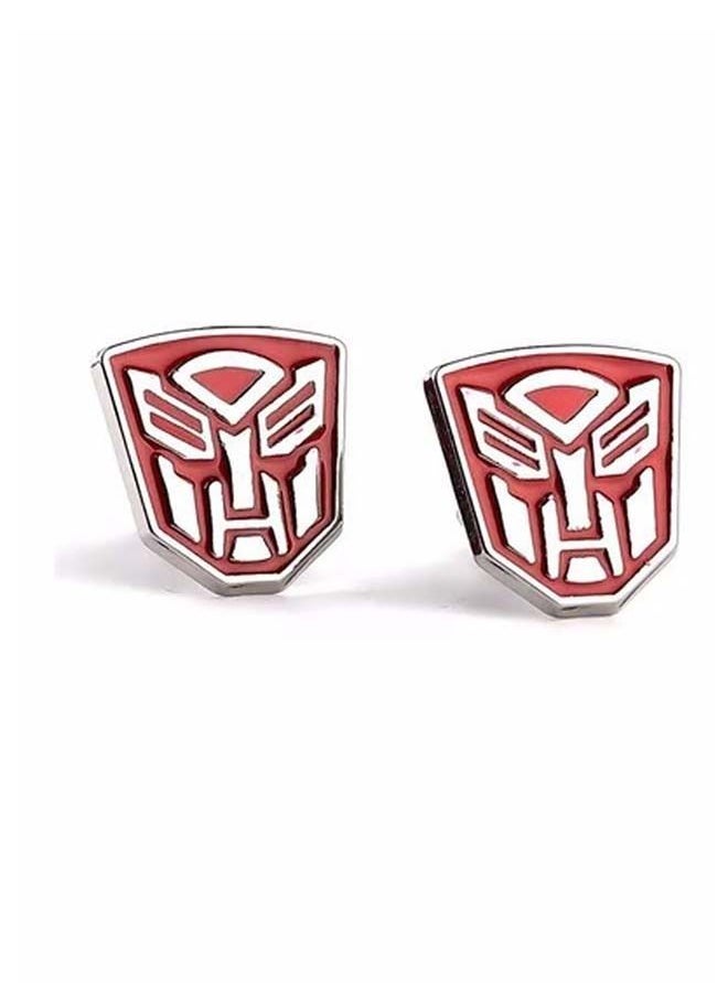 NIBEMINENT - Transformers Mask Shape Cufflinks - Image 1