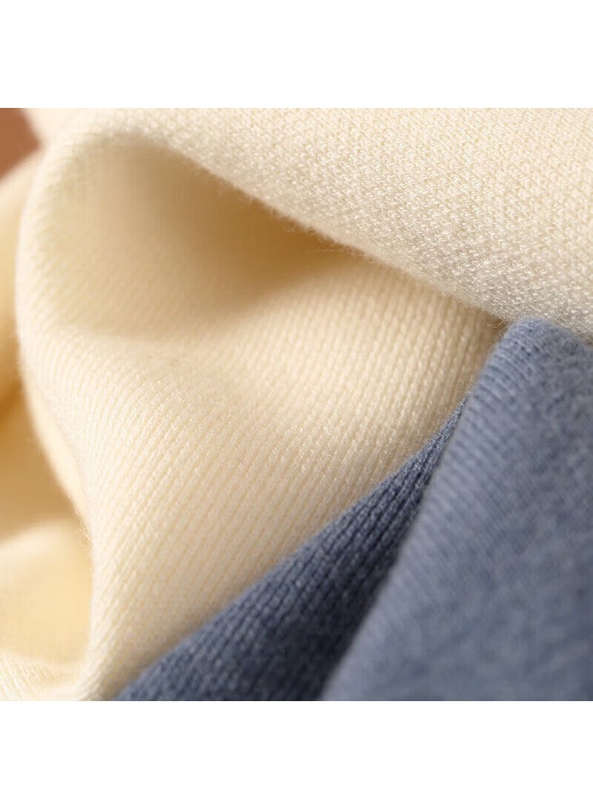 Markless Men's Sweater Autumn Winter Warm Loose Casual Half Turtleneck Knit Pullover 1713 Deep Space Gray 3XL - Image 2