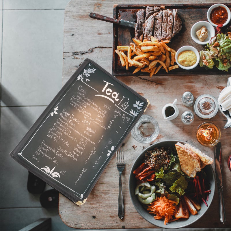🍽️ أغطية كتب بلاستيكية شفافة لحماية القوائم في المطاعم والفنادق - Image 3
