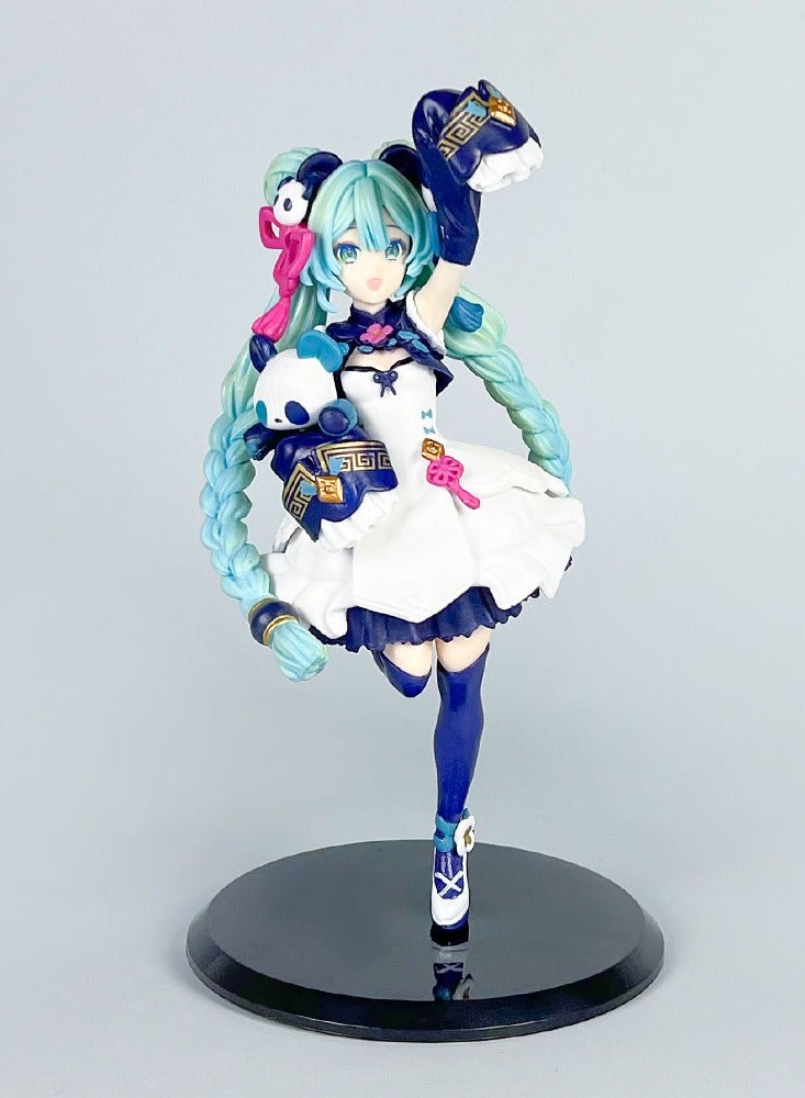 general Hatsune Miku Figurine National Style Panda Hatsune Two-dimensional Anime Beauty Tide Play - Image 1