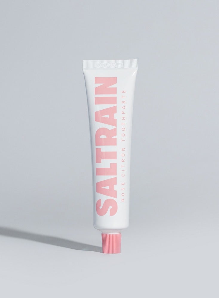 Saltrain Rose Citron Toothpaste – Korean Gray Salt Toothpaste with Rose & Citrus Extracts for Gentle Whitening and Fresh Breath - Image 1