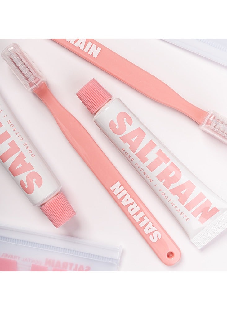 Saltrain Rose Citron Toothpaste – Korean Gray Salt Toothpaste with Rose & Citrus Extracts for Gentle Whitening and Fresh Breath - Image 5
