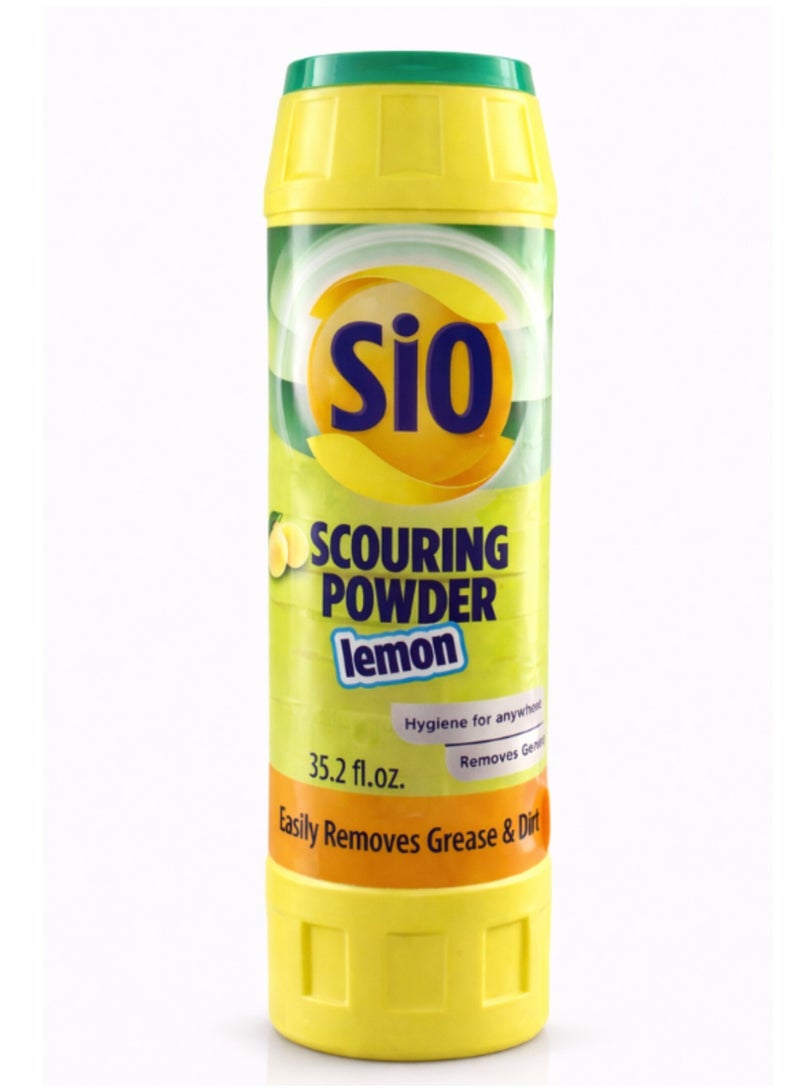 SIO Multi-Purpose Scouring Powder with Chlorine 1000g | Effective Grease & Dirt Removal - Image 1