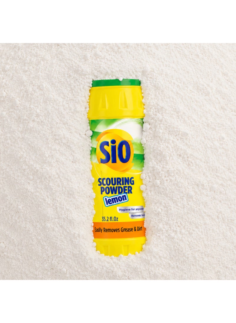 SIO Multi-Purpose Scouring Powder with Chlorine 35.2fl.oz| Effective Grease & Dirt Removal - Image 4