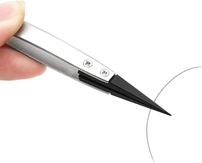 ESD 250 Anti Static Tweezers for Electronics Repair Circuit Board Mobile Phone Maintenance - Image 5