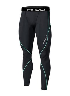 NIBEMINENT Men's Sports Running Set Compression Shirt + Pants Skin-Tight Long Sleeves Quick Dry Fitness Tracksuit Gym Yoga Suits  - Image 4