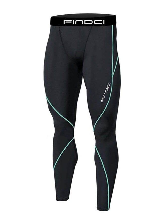 NIBEMINENT Men's Sports Running Set Compression Shirt + Pants Skin-Tight Long Sleeves Quick Dry Fitness Tracksuit Gym Yoga Suits  - Image 4