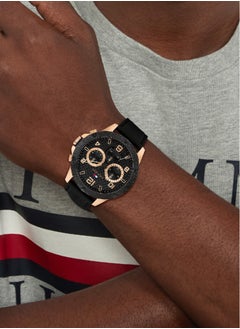 Tommy Hilfiger Plus Men's Silicone Analog Wrist Watch 1792028  - Image 3