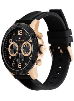 Tommy Hilfiger Plus Men's Silicone Analog Wrist Watch 1792028  - Image 2