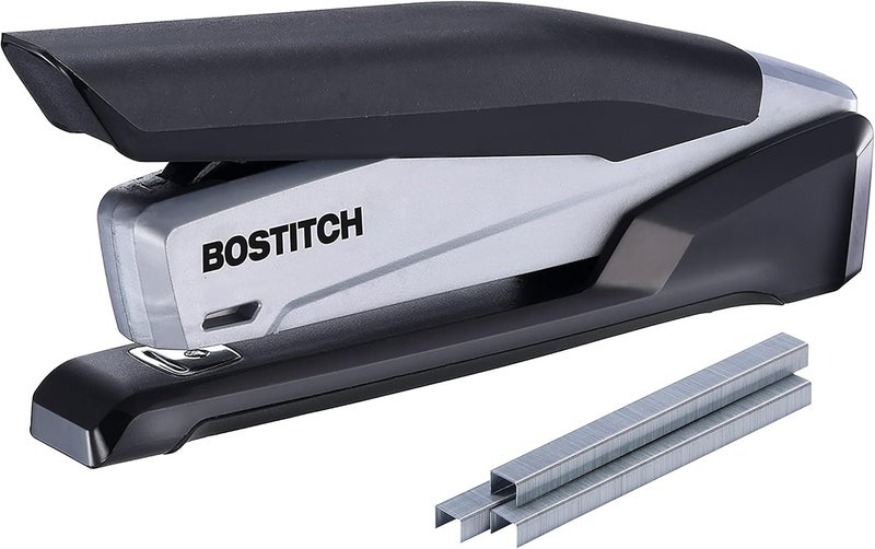 PaperPro Bostitch Office InPower Desktop Eco-Friendly Stapler, One-Finger Technology, Jam-Free, Includes 210 Staples, Black (1100) - Image 1