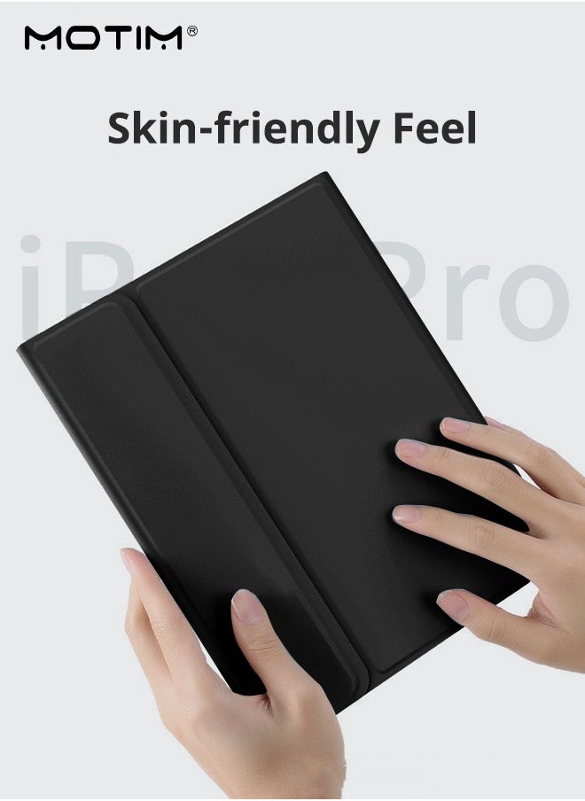 Motim - Keyboard Case foriPad Air4/5/6 10.9/11 2024 M2, iPad Pro 10.9 inch 2022 2020 Case, Wireless Magnetically Detachable Keyboard, Full Protection Tablet Keyboard Cover with Pencil Holder for iPad 10.9" Air 6th 5th 4th Generation - Image 1