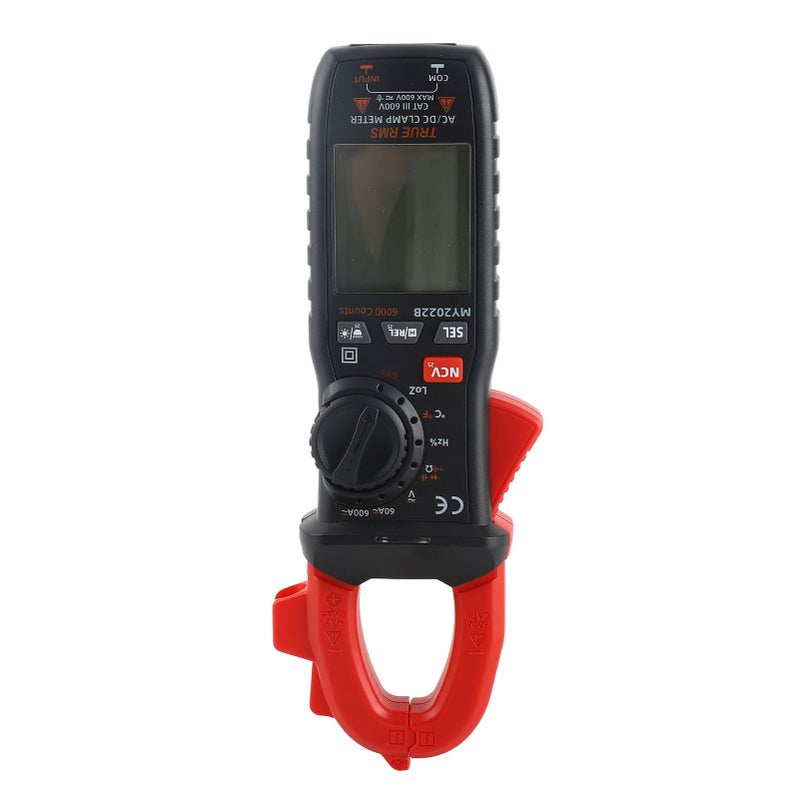 Clamp Meter Digital Display Multimeter Ammeter Voltmeter Tester for AC DC Circuit - Image 5