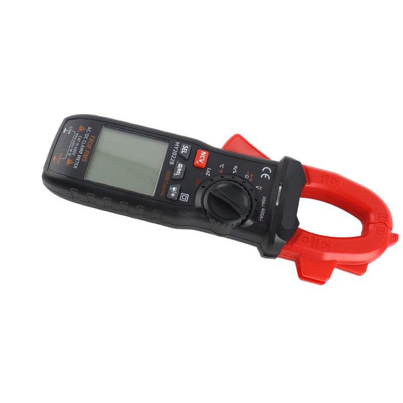 Clamp Meter Digital Display Multimeter Ammeter Voltmeter Tester for AC DC Circuit - Image 2