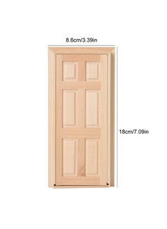 Spyminnpoo Doll Door, 1:12 Doll House Mini Wooden Door For Dolls Furniture Accessories Diy Wooden Door - pzsku/Z521EB243CB6B89B00CC9Z/45/_/1734348048/f92cab8d-a9fe-4af0-9617-772d5202275d