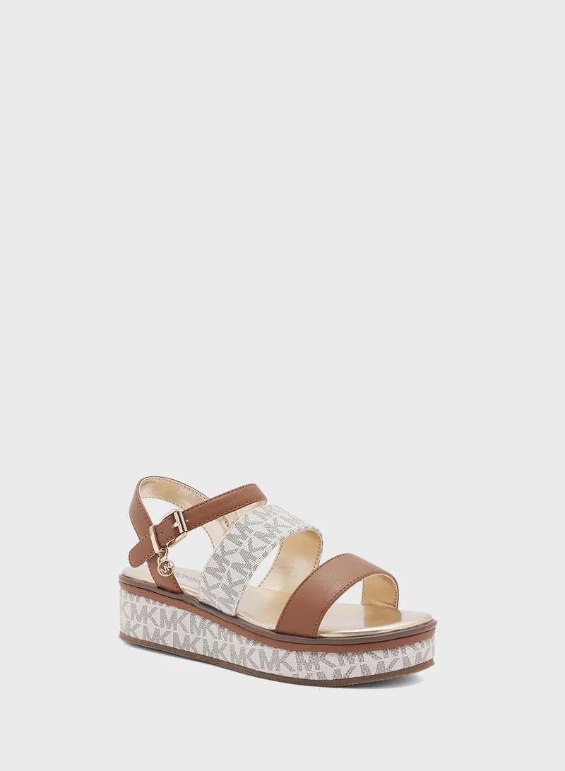 Michael Kors Youth Richie Charms Sandals