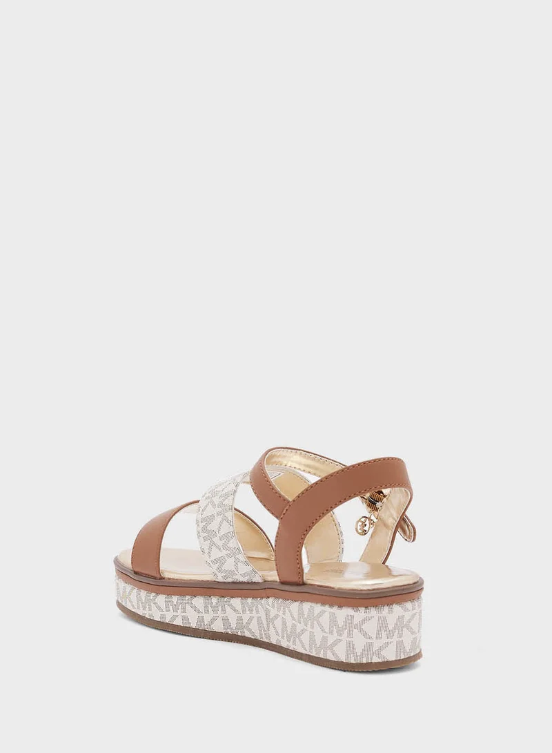 Michael Kors Youth Richie Charms Sandals