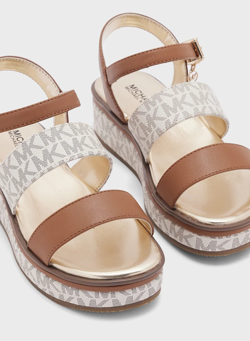 Michael Kors Youth Richie Charms Sandals