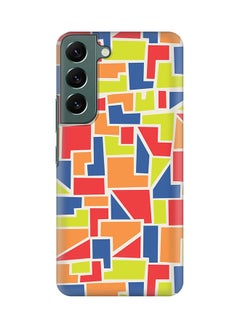 Case for Samsung Galaxy S22+ 5G Slim Snap Classic Series Shield Matte Finish Print - Color Shapes