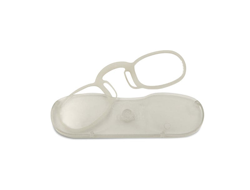 Flexsee Clear Round Gravity Ready Reading Glasses Power 3 - Image 3