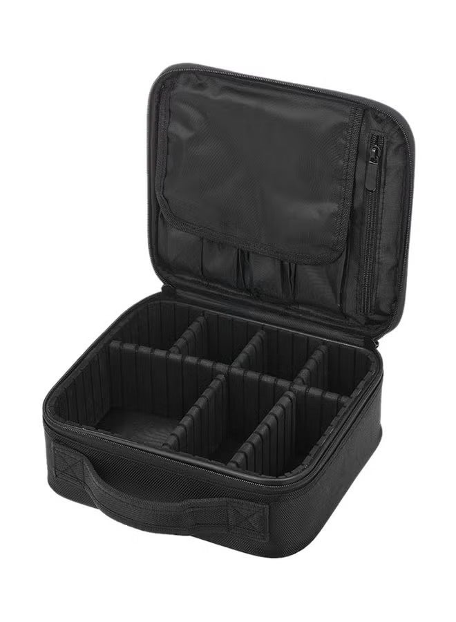 Portable Makeup Bag Black - Image 1