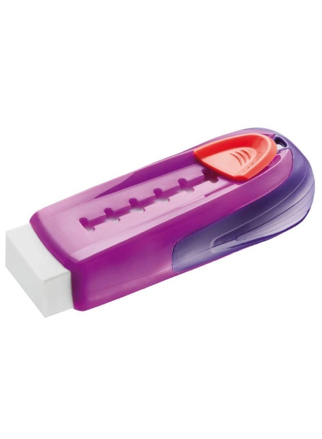 Maped 1-Piece Block Pencil Eraser Assorted Colours - Image 1