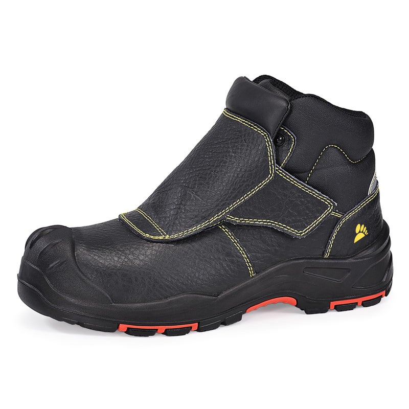 SAFETOE Welding Boots for Men Composite Toe Safety Boots Fire Resistant 300Heat Resistant Welder Working Shoes - Image 2