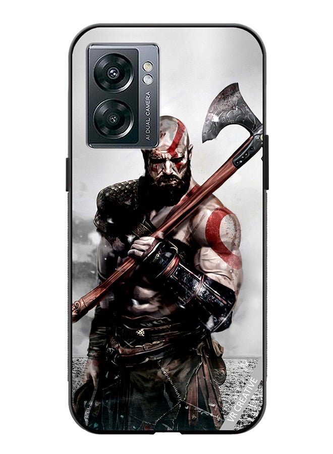 VR CREATIVE Protective Case Cover For Oppo A57 5G God Of War Movie Design Multicolour - Image 1