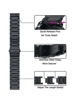Generic Watch Bands Compatible with Redmi Watch 5 Active smartwatch, Replacement Metal Strap Band for Mi watch active 5 for Men & women  - Image 5