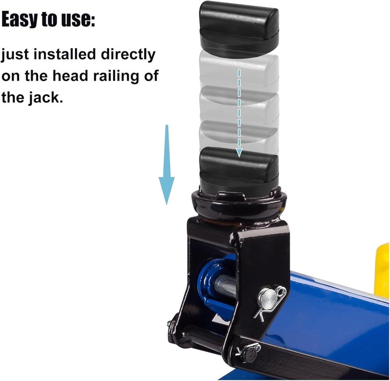 DEMULAX Rubber Jack Lift Pad Adapter (2 Pcs) - Image 4