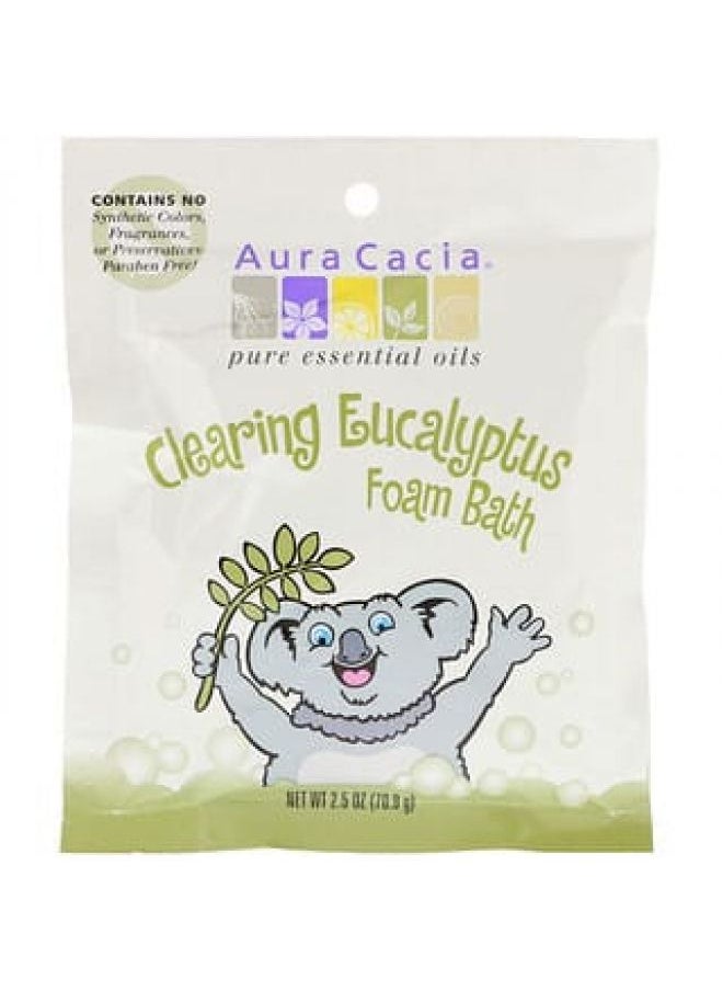 Aura Cacia Aura Cacia, Clearing Foam Bath, Eucalyptus, 2.5 oz (70.9 g)  - Image 2
