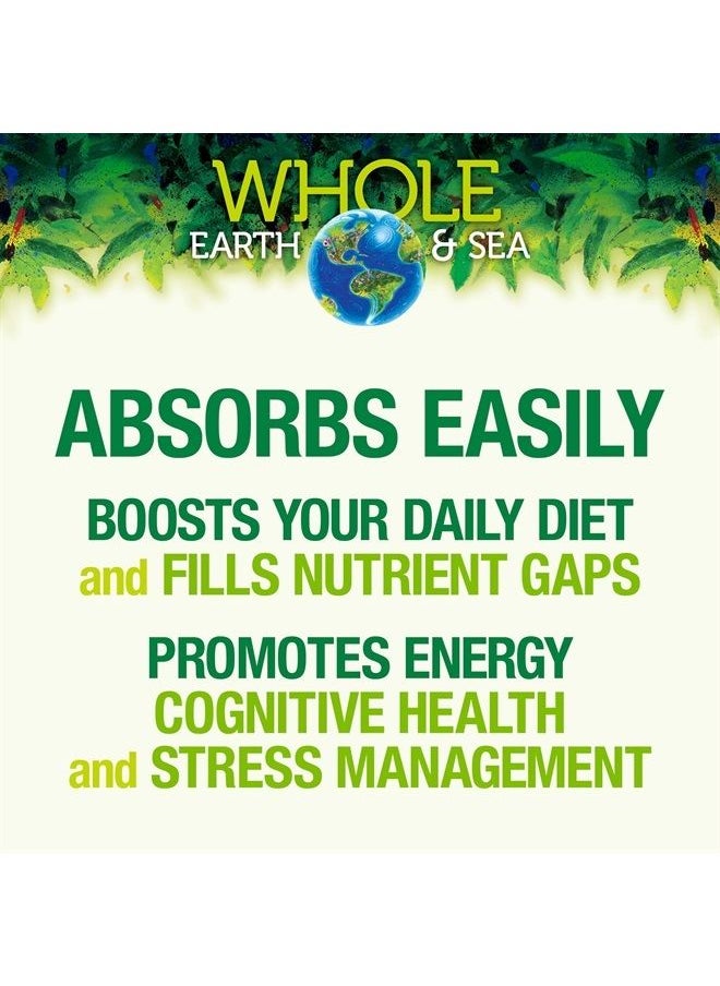 Whole Earth & Sea from, Super Mushroom, Whole Food Supplement, Vegan 30 Vegetarian Capsules