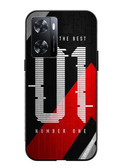Protective Case Cover For Oppo A57/A77s Number One Design Multicolour