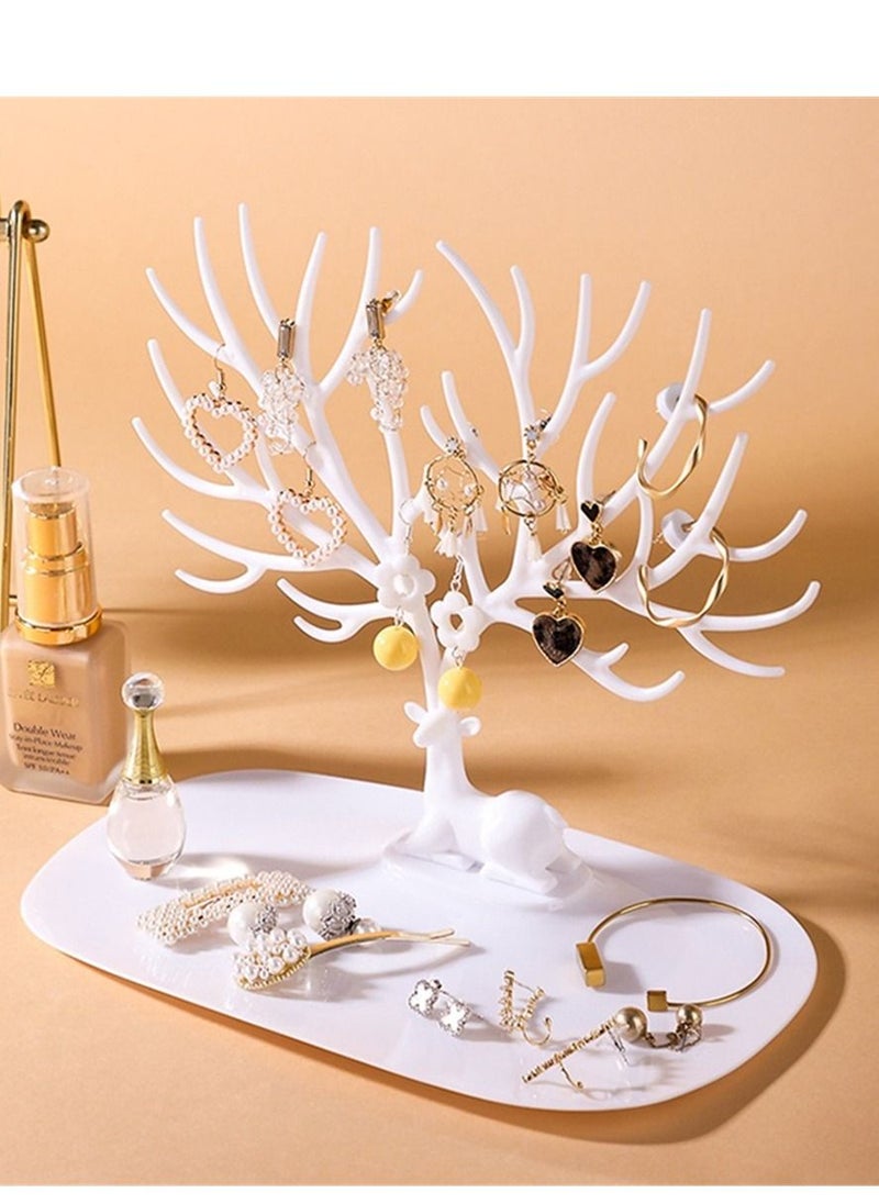 Kutis - Deer Jewelry Earrings Necklace Ring Pendant Bracelet Organizer Holder - Image 1