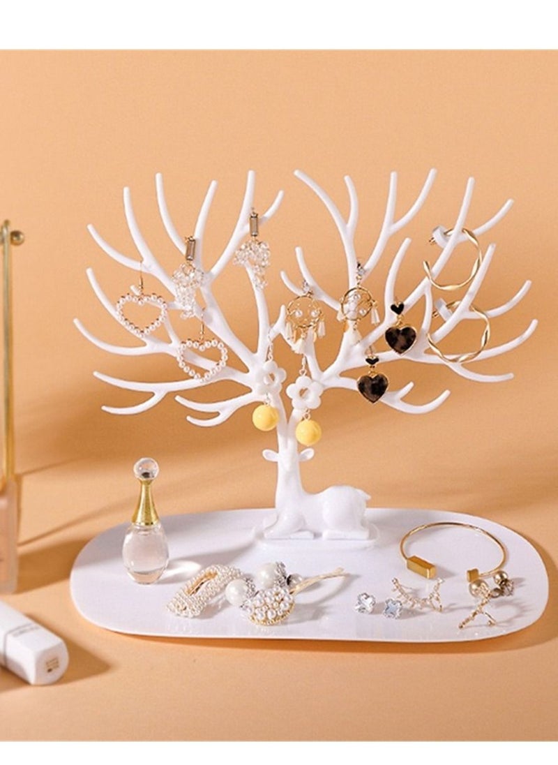 Kutis - Deer Jewelry Earrings Necklace Ring Pendant Bracelet Organizer Holder - Image 1