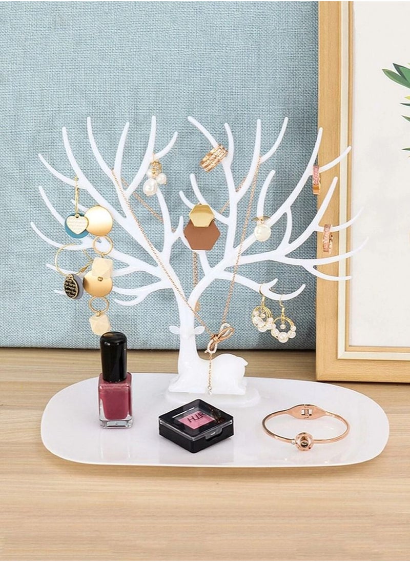 Kutis - Deer Jewelry Earrings Necklace Ring Pendant Bracelet Organizer Holder - Image 1