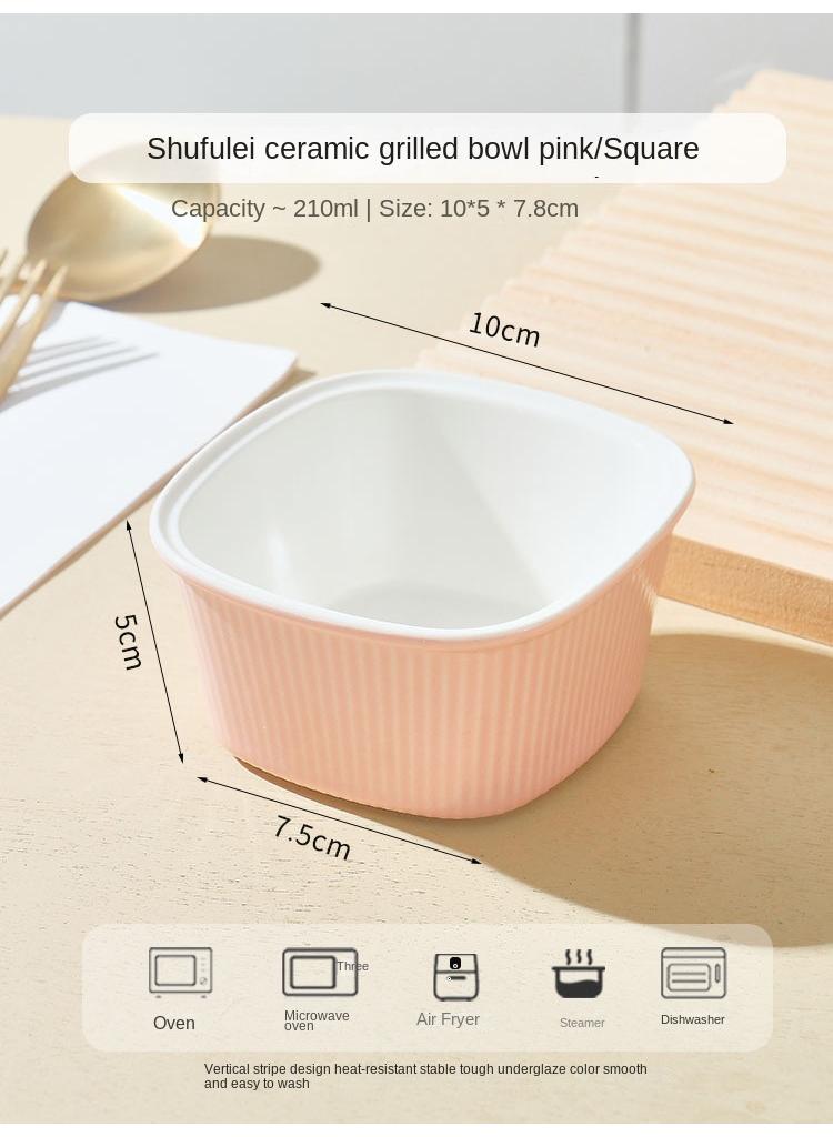 Bluejw Ramekins For Creme Brulee, Porcelain Ramekins Oven Safe, Classic Style Ramekins For Baking, Souffle Ramekins Bowls, Set Of 6 - Image 1