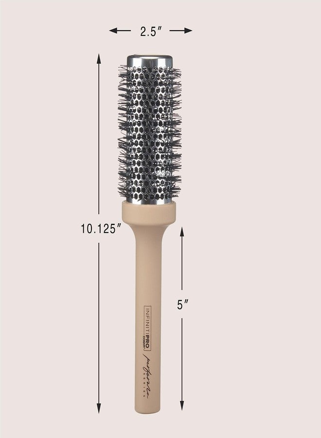 CONAIR InfinitiPro by Conair - Hair Brush - Round Brush - Round Brush for Blow Out - Designed to Retain Heat and Optimal Airflow - Performa Series - Image 5