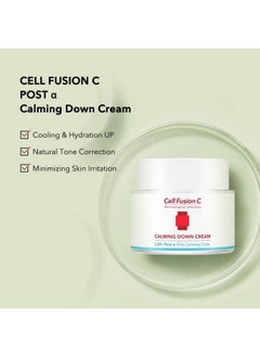 Cell Fusion C Post Alpha Calming Down Cream 1.69Oz | Clear Skin Moisturizer Acne Treatment  - Image 4